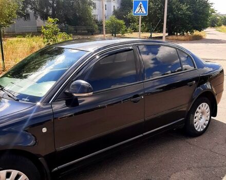 Черный Шкода Суперб, объемом двигателя 1.8 л и пробегом 300 тыс. км за 4900 $, фото 3 на Automoto.ua