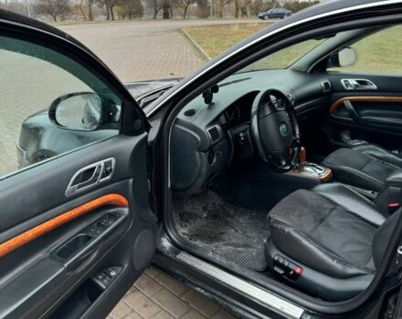 Черный Шкода Суперб, объемом двигателя 2.8 л и пробегом 222 тыс. км за 4850 $, фото 4 на Automoto.ua
