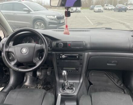 Черный Шкода Суперб, объемом двигателя 1.9 л и пробегом 216 тыс. км за 5100 $, фото 8 на Automoto.ua