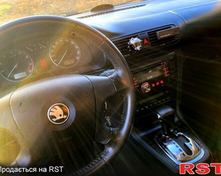 Чорний Шкода Суперб, об'ємом двигуна 1.8 л та пробігом 263 тис. км за 6600 $, фото 3 на Automoto.ua