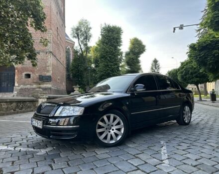 Черный Шкода Суперб, объемом двигателя 2 л и пробегом 286 тыс. км за 6000 $, фото 1 на Automoto.ua