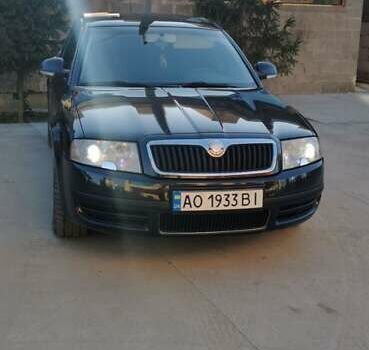 Чорний Шкода Суперб, об'ємом двигуна 1.9 л та пробігом 153 тис. км за 8300 $, фото 5 на Automoto.ua
