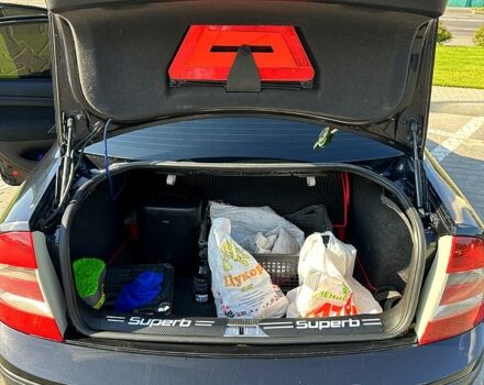 Черный Шкода Суперб, объемом двигателя 1.8 л и пробегом 223 тыс. км за 5300 $, фото 10 на Automoto.ua