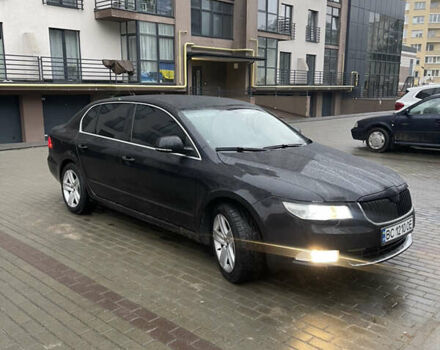 Черный Шкода Суперб, объемом двигателя 1.8 л и пробегом 231 тыс. км за 9500 $, фото 4 на Automoto.ua