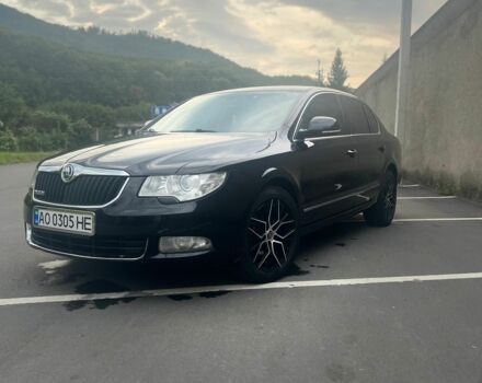 Чорний Шкода Суперб, об'ємом двигуна 2 л та пробігом 252 тис. км за 9000 $, фото 2 на Automoto.ua