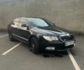 Чорний Шкода Суперб, об'ємом двигуна 2 л та пробігом 252 тис. км за 9000 $, фото 1 на Automoto.ua