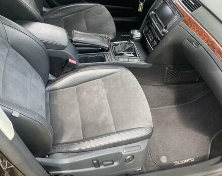 Черный Шкода Суперб, объемом двигателя 1.8 л и пробегом 202 тыс. км за 9600 $, фото 14 на Automoto.ua