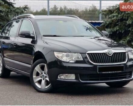 Черный Шкода Суперб, объемом двигателя 1.8 л и пробегом 270 тыс. км за 10500 $, фото 2 на Automoto.ua