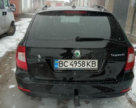 Чорний Шкода Суперб, об'ємом двигуна 2 л та пробігом 300 тис. км за 8800 $, фото 1 на Automoto.ua