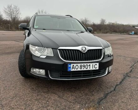 Чорний Шкода Суперб, об'ємом двигуна 2 л та пробігом 330 тис. км за 9450 $, фото 6 на Automoto.ua