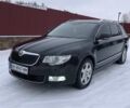 Черный Шкода Суперб, объемом двигателя 1.8 л и пробегом 205 тыс. км за 9550 $, фото 1 на Automoto.ua