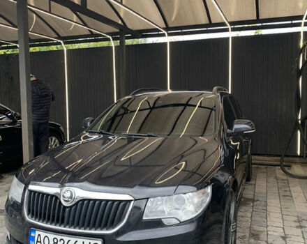 Черный Шкода Суперб, объемом двигателя 2 л и пробегом 310 тыс. км за 8800 $, фото 2 на Automoto.ua