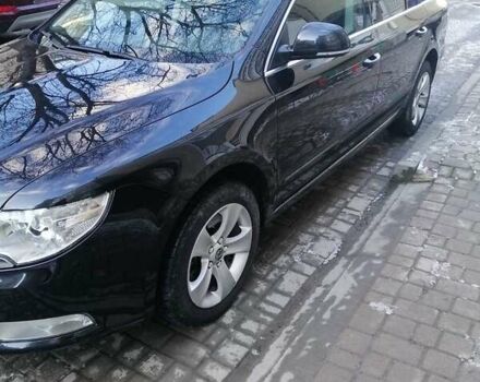 Черный Шкода Суперб, объемом двигателя 1.6 л и пробегом 295 тыс. км за 8600 $, фото 2 на Automoto.ua