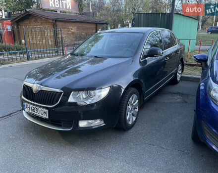 Черный Шкода Суперб, объемом двигателя 1.8 л и пробегом 160 тыс. км за 8900 $, фото 1 на Automoto.ua