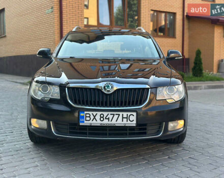 Черный Шкода Суперб, объемом двигателя 1.97 л и пробегом 225 тыс. км за 8330 $, фото 2 на Automoto.ua