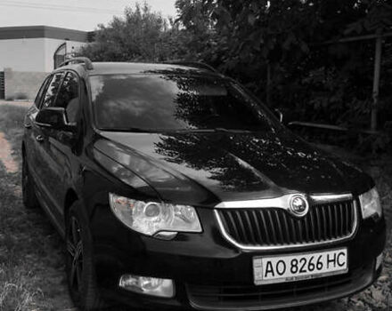 Черный Шкода Суперб, объемом двигателя 2 л и пробегом 310 тыс. км за 8800 $, фото 6 на Automoto.ua