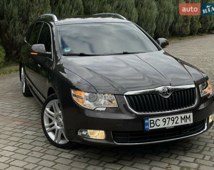 Черный Шкода Суперб, объемом двигателя 2 л и пробегом 265 тыс. км за 10499 $, фото 1 на Automoto.ua