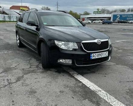 Чорний Шкода Суперб, об'ємом двигуна 2 л та пробігом 315 тис. км за 9599 $, фото 6 на Automoto.ua