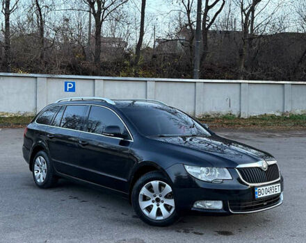 Черный Шкода Суперб, объемом двигателя 1.8 л и пробегом 215 тыс. км за 7500 $, фото 7 на Automoto.ua