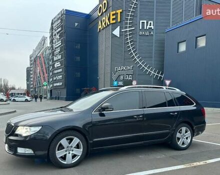 Чорний Шкода Суперб, об'ємом двигуна 2 л та пробігом 307 тис. км за 9700 $, фото 5 на Automoto.ua