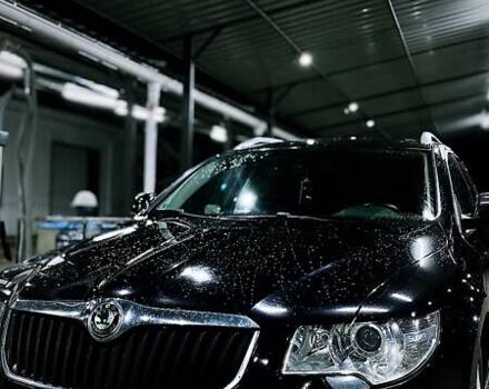 Черный Шкода Суперб, объемом двигателя 2 л и пробегом 240 тыс. км за 10500 $, фото 5 на Automoto.ua