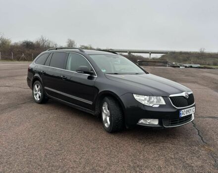 Чорний Шкода Суперб, об'ємом двигуна 2 л та пробігом 330 тис. км за 9450 $, фото 1 на Automoto.ua