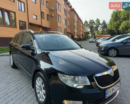 Черный Шкода Суперб, объемом двигателя 1.97 л и пробегом 225 тыс. км за 8330 $, фото 12 на Automoto.ua