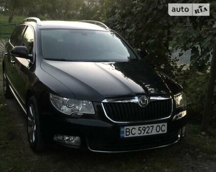 Черный Шкода Суперб, объемом двигателя 1.8 л и пробегом 229 тыс. км за 8500 $, фото 1 на Automoto.ua