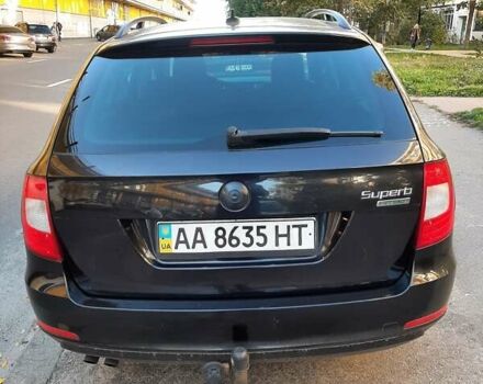 Черный Шкода Суперб, объемом двигателя 1.6 л и пробегом 295 тыс. км за 7300 $, фото 1 на Automoto.ua