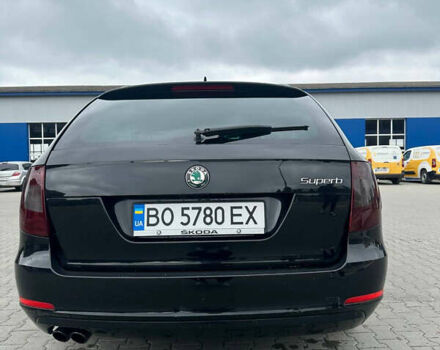 Чорний Шкода Суперб, об'ємом двигуна 2 л та пробігом 245 тис. км за 9400 $, фото 10 на Automoto.ua