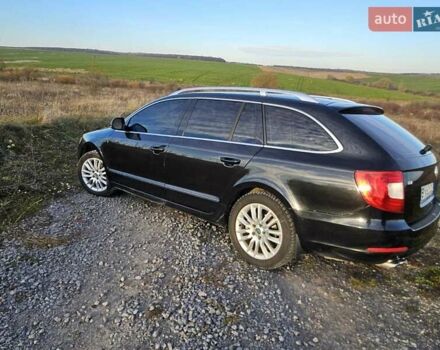Черный Шкода Суперб, объемом двигателя 1.97 л и пробегом 305 тыс. км за 9800 $, фото 7 на Automoto.ua