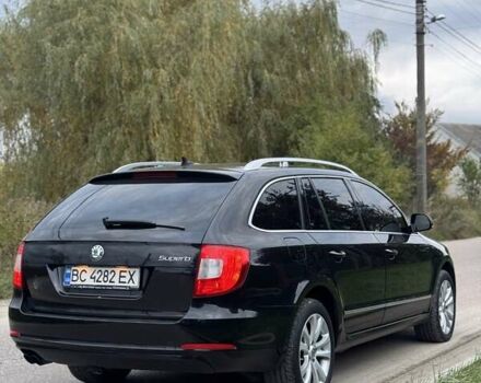Черный Шкода Суперб, объемом двигателя 2 л и пробегом 279 тыс. км за 11500 $, фото 1 на Automoto.ua