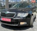 Чорний Шкода Суперб, об'ємом двигуна 2 л та пробігом 219 тис. км за 12900 $, фото 1 на Automoto.ua