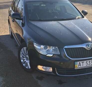 Черный Шкода Суперб, объемом двигателя 1.97 л и пробегом 246 тыс. км за 11500 $, фото 1 на Automoto.ua