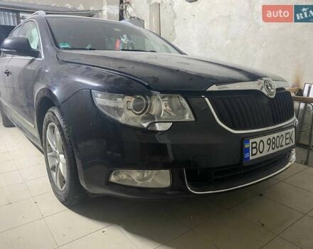Черный Шкода Суперб, объемом двигателя 2 л и пробегом 280 тыс. км за 5200 $, фото 1 на Automoto.ua