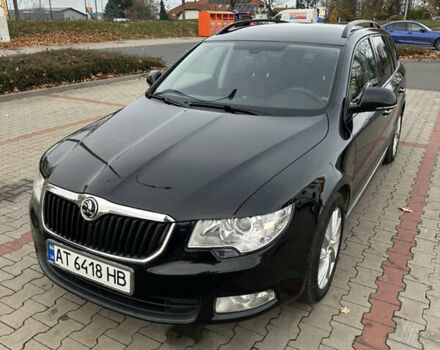 Черный Шкода Суперб, объемом двигателя 1.97 л и пробегом 215 тыс. км за 9000 $, фото 2 на Automoto.ua
