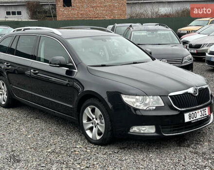Черный Шкода Суперб, объемом двигателя 2 л и пробегом 260 тыс. км за 9799 $, фото 1 на Automoto.ua