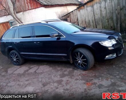 Черный Шкода Суперб, объемом двигателя 2 л и пробегом 289 тыс. км за 12200 $, фото 1 на Automoto.ua