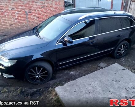 Черный Шкода Суперб, объемом двигателя 2 л и пробегом 289 тыс. км за 12200 $, фото 2 на Automoto.ua