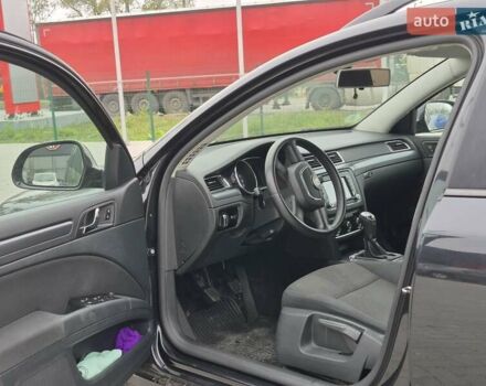 Черный Шкода Суперб, объемом двигателя 1.97 л и пробегом 287 тыс. км за 8500 $, фото 5 на Automoto.ua