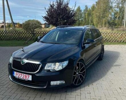 Чорний Шкода Суперб, об'ємом двигуна 2 л та пробігом 280 тис. км за 7300 $, фото 1 на Automoto.ua
