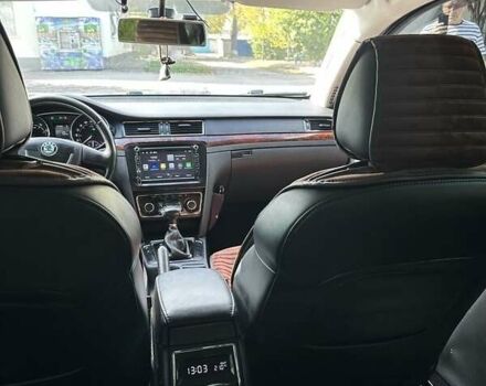 Черный Шкода Суперб, объемом двигателя 1.8 л и пробегом 194 тыс. км за 10600 $, фото 17 на Automoto.ua