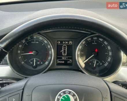 Черный Шкода Суперб, объемом двигателя 1.6 л и пробегом 209 тыс. км за 10500 $, фото 16 на Automoto.ua