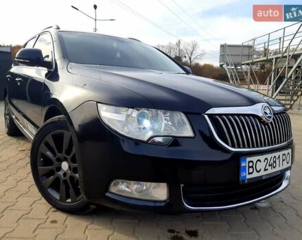 Черный Шкода Суперб, объемом двигателя 2 л и пробегом 325 тыс. км за 9900 $, фото 3 на Automoto.ua