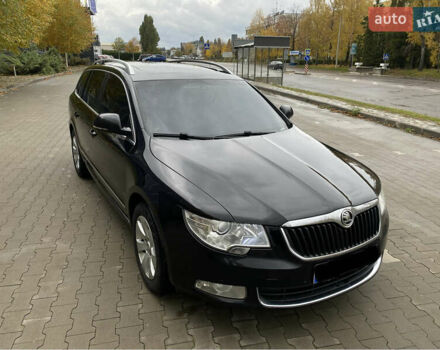 Шкода Суперб 2012 у Белой Церкве на Automoto.ua Чорний Шкода Суперб, об'ємом двигуна 1.8 л та пробігом 248 тис. км за 8500 $, фото 5 на Automoto.ua