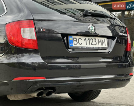 Чорний Шкода Суперб, об'ємом двигуна 2 л та пробігом 282 тис. км за 10799 $, фото 28 на Automoto.ua
