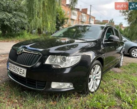 Черный Шкода Суперб, объемом двигателя 2 л и пробегом 237 тыс. км за 12500 $, фото 2 на Automoto.ua