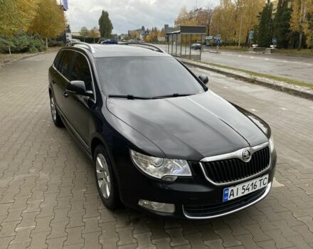 Шкода Суперб 2012 у Белой Церкве на Automoto.ua Чорний Шкода Суперб, об'ємом двигуна 1.8 л та пробігом 248 тис. км за 8500 $, фото 5 на Automoto.ua