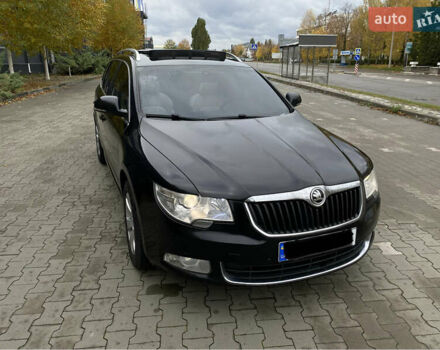 Шкода Суперб 2012 у Белой Церкве на Automoto.ua Чорний Шкода Суперб, об'ємом двигуна 1.8 л та пробігом 248 тис. км за 8500 $, фото 21 на Automoto.ua
