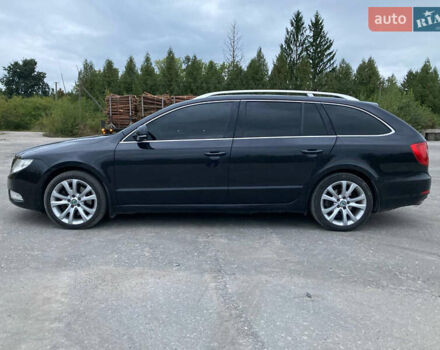 Чорний Шкода Суперб, об'ємом двигуна 2 л та пробігом 287 тис. км за 11200 $, фото 12 на Automoto.ua